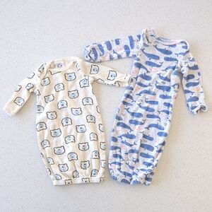 Gerber Cream and Blue Bear & Whale Sleep Sacks